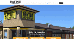 Desktop Screenshot of daytonselfstorage.com